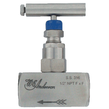 Dwyer Needle Valve 1-Valve Block Manifold, Series HNV